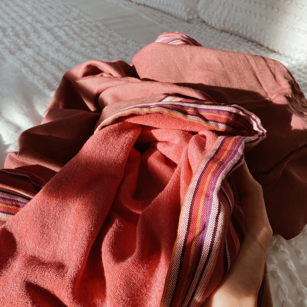 gorgeous purple towel